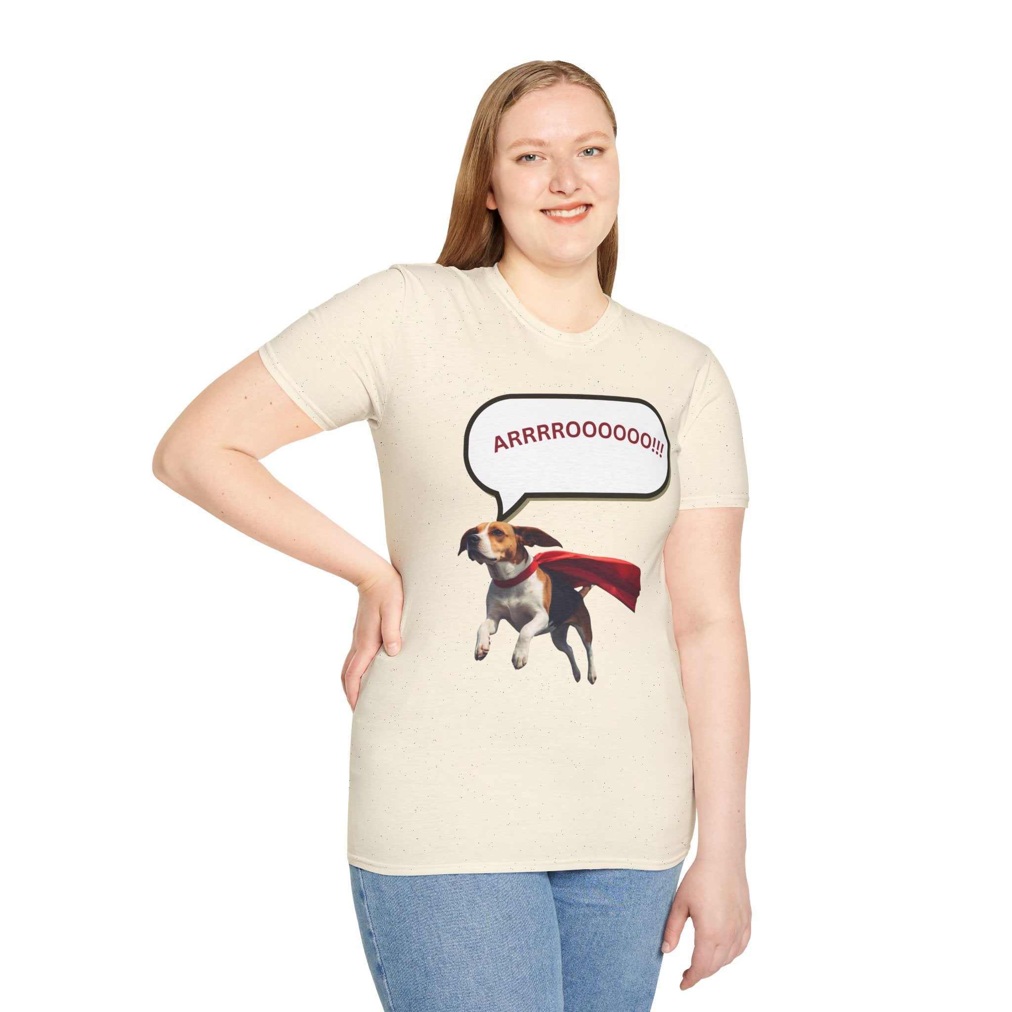 Beagle the Superdog 'ARRRROOOOO!!!' T‑Shirt