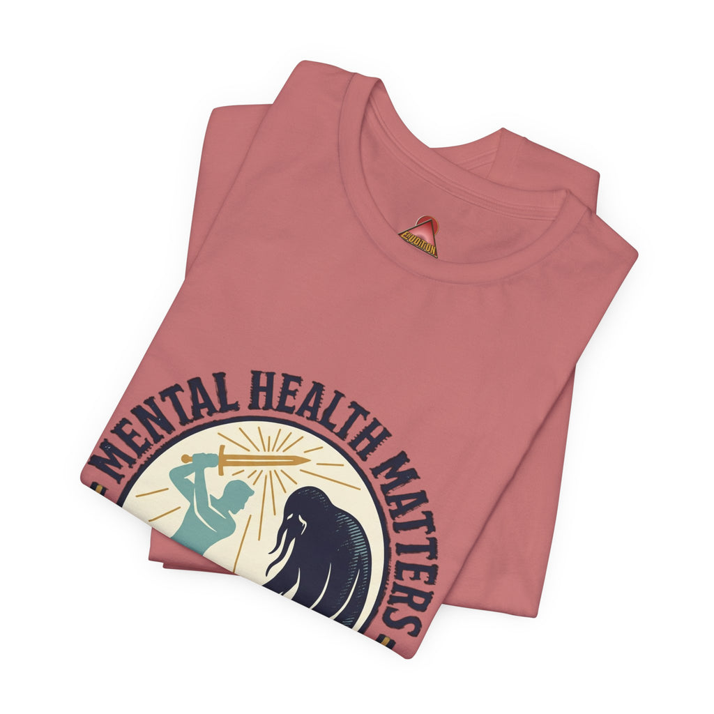 Mental Health Matters Tee | Wear Green, Awareness Ribbon, Be Kind