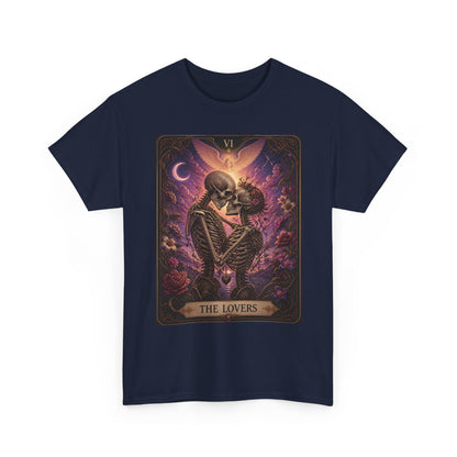 Tarot 'The Lovers' Skeleton Kiss Tee