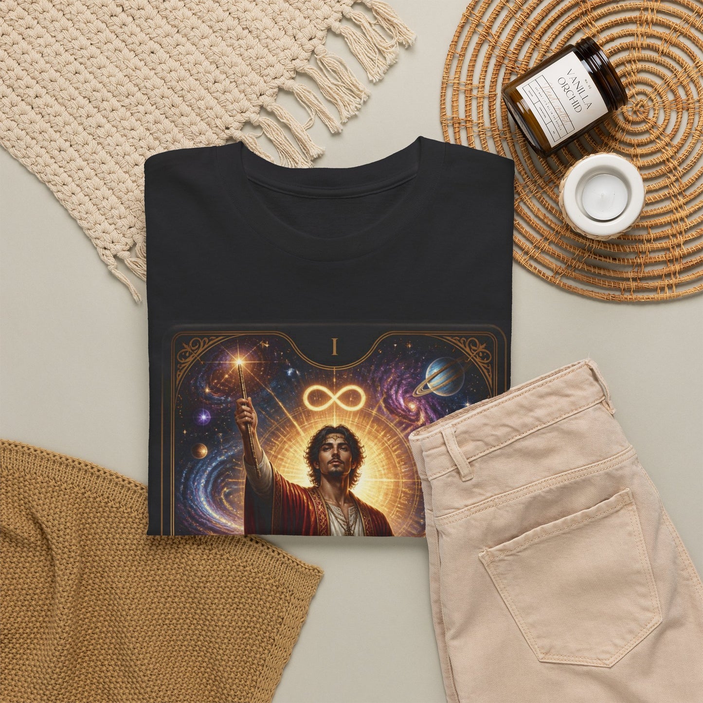 Mystic Magician Tarot T-Shirt — The Magus Arcana Illustration Tee