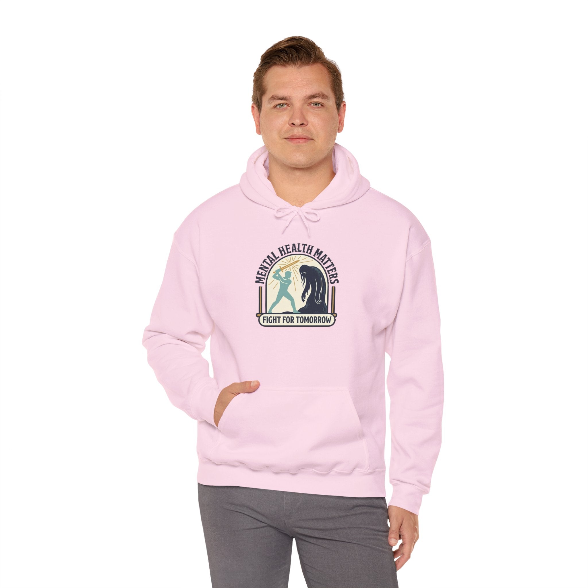 Mental Health Matters Hoodie | Wear Green, Awareness Ribbon, Self-Care