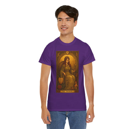 The Empress Tarot Card T-Shirt — Vintage Occult Astrology Graphic Tee