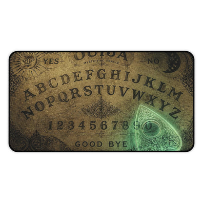 Ouija Board Desk Mat – Vintage Spirit Board Mouse Pad