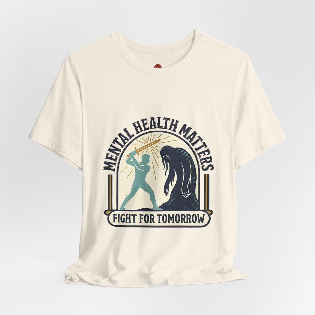 Mental Health Matters Tee | Wear Green, Awareness Ribbon, Be Kind