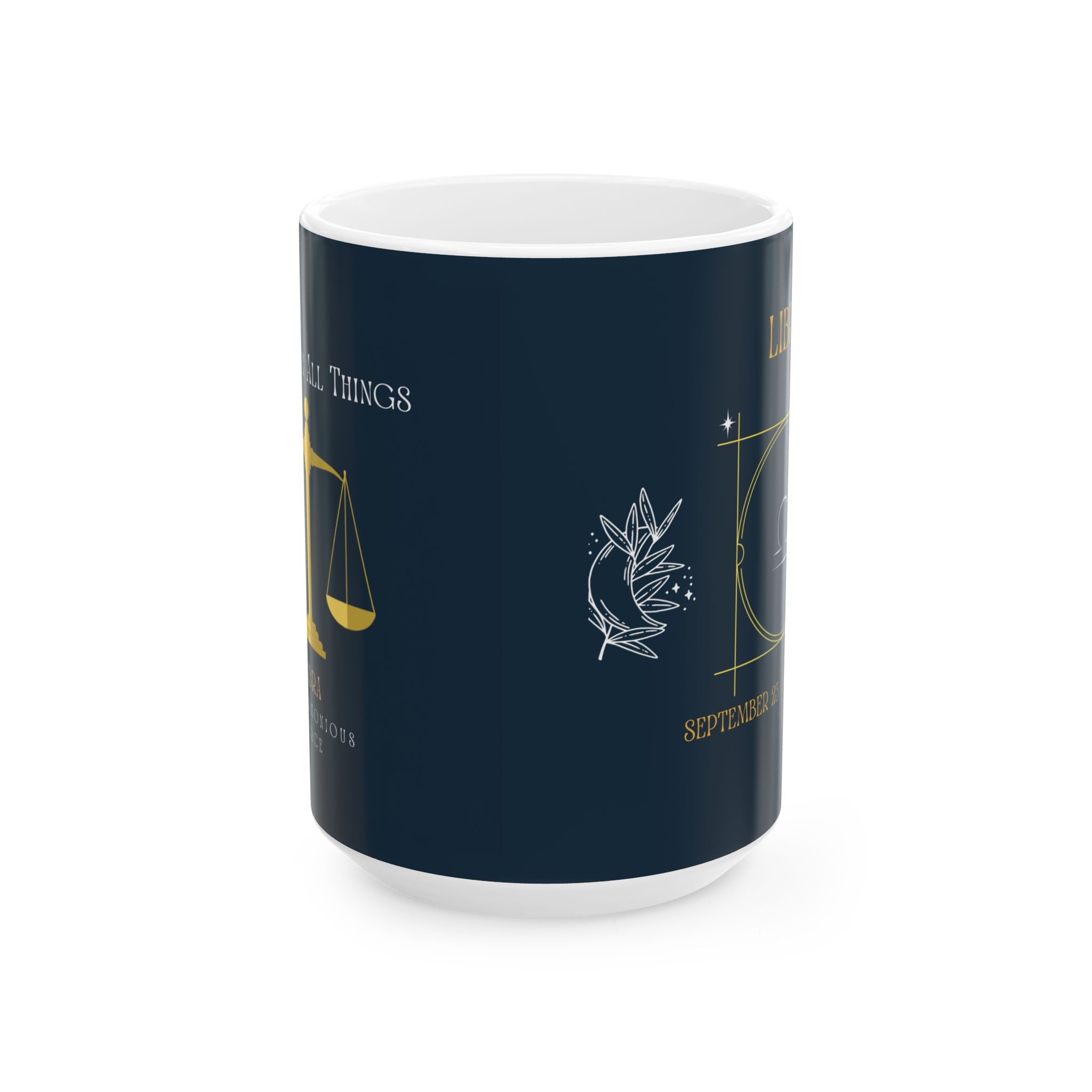 Libra Zodiac Mug – Libra Zodiac Astrology Coffee Cup