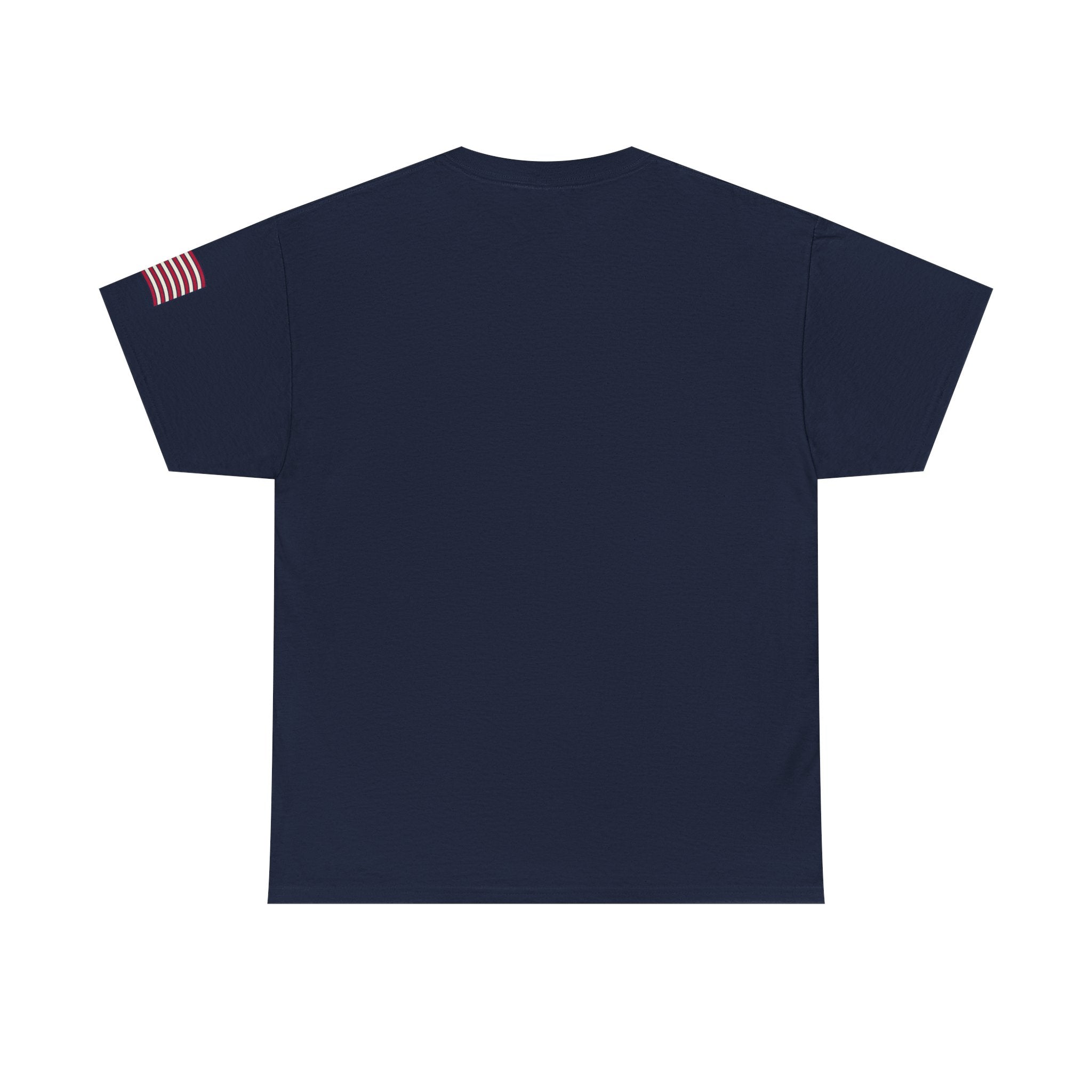 Uncle Sam pointing with American flag background Tee | Your Leaders Are Liars design