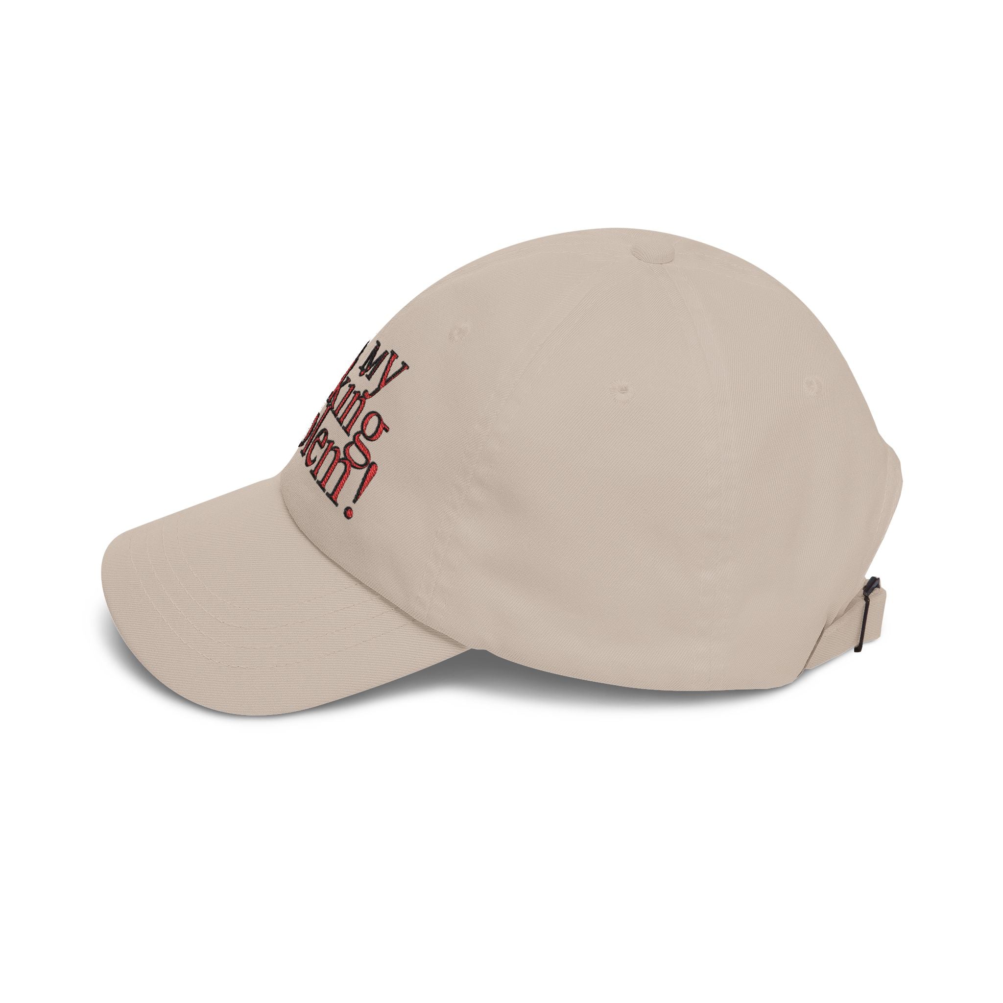 Not My Fucking Problem Dad Cap | Embroidered Statement Hat