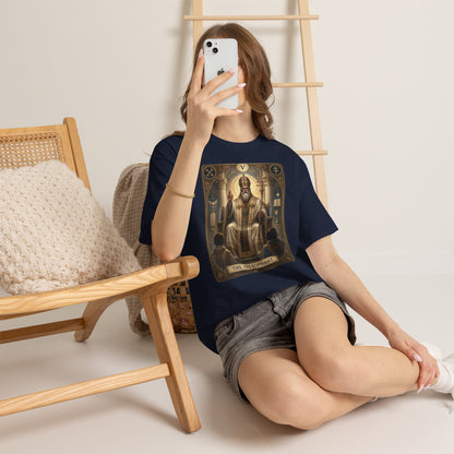 Tarot Hierophant T-Shirt — Spiritual Tarot Card Tee