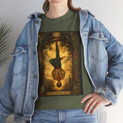 Tarot Hanged Man T-Shirt — Vintage Occult Tarot Card Graphic Tee