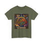 Wheel of Fortune Tarot T-Shirt — Mystical Astrology Card Tee