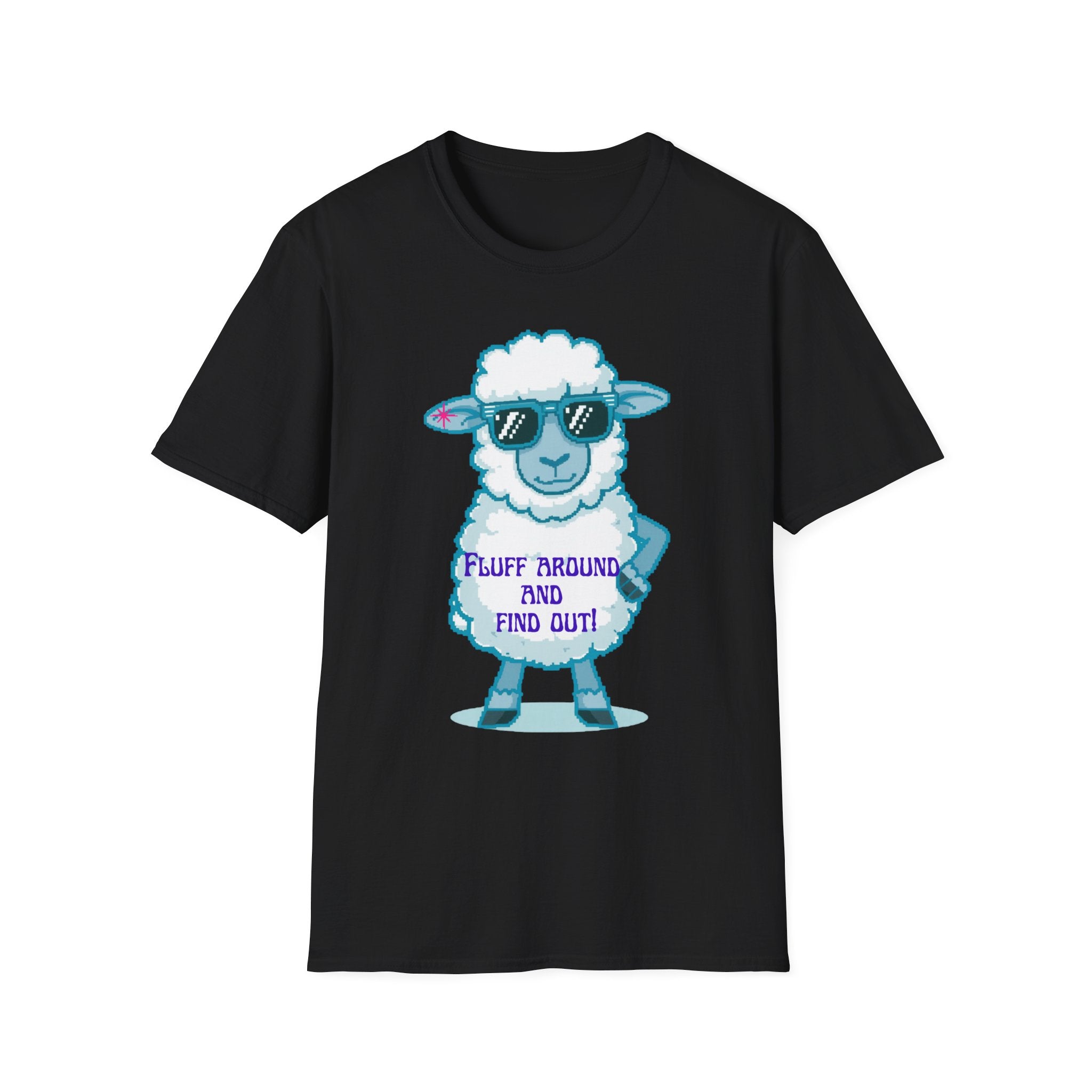 Sassy Sheep T-Shirt — Fluff Around and Find Out Graphic Tee