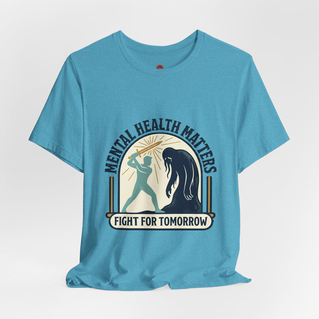 Mental Health Matters Tee | Wear Green, Awareness Ribbon, Be Kind