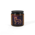Leo Zodiac Soy Candle — Amber Jar Scented Candle (Leo Constellation)