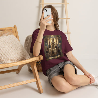 Tarot Hierophant T-Shirt — Spiritual Tarot Card Tee