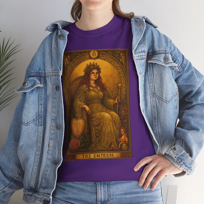 The Empress Tarot Card T-Shirt — Vintage Occult Astrology Graphic Tee