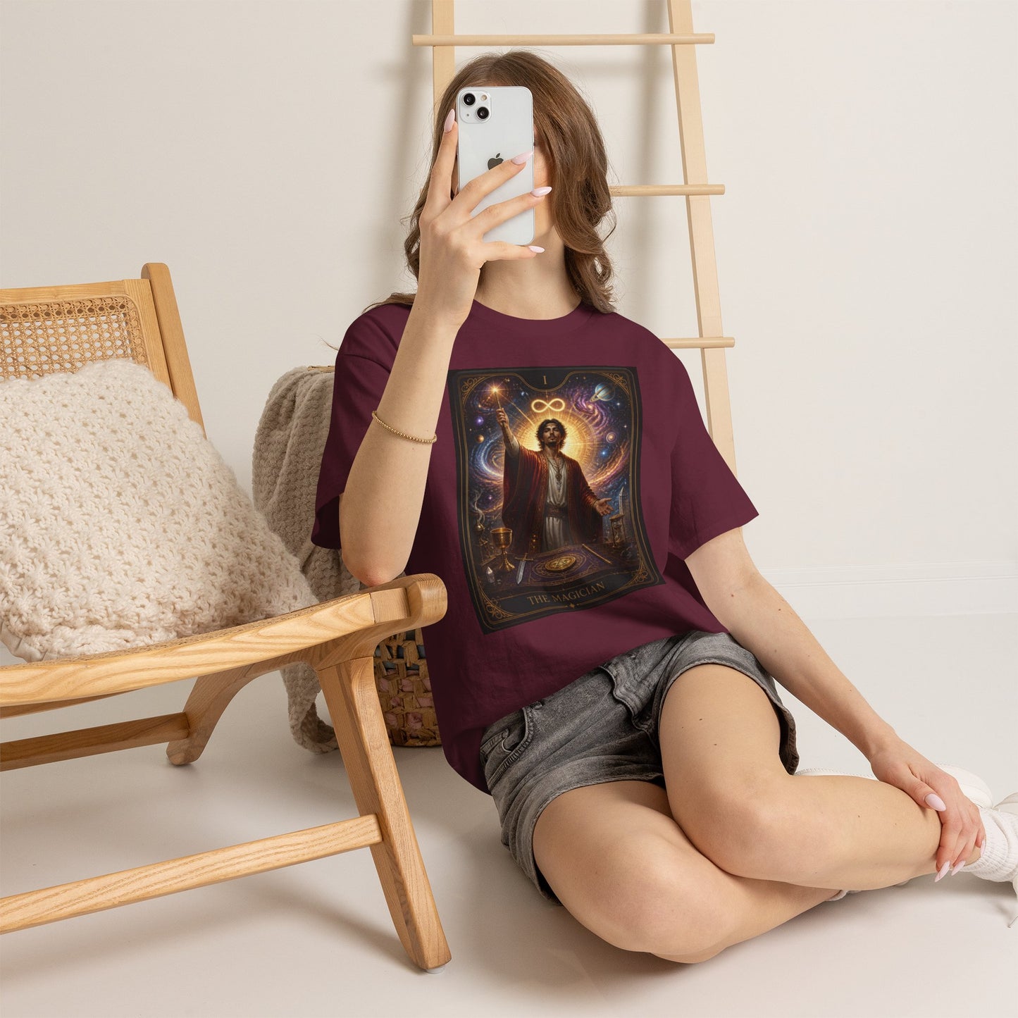 Mystic Magician Tarot T-Shirt — The Magus Arcana Illustration Tee