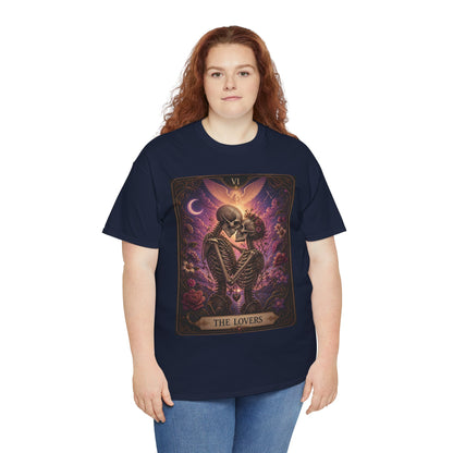 Tarot 'The Lovers' Skeleton Kiss Tee