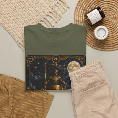 The Chariot Tarot T-Shirt — Vintage Occult Illustration Tee