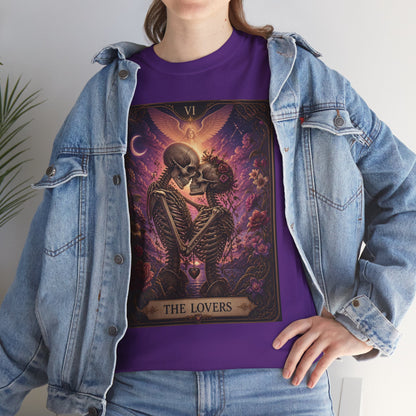 Tarot 'The Lovers' Skeleton Kiss Tee