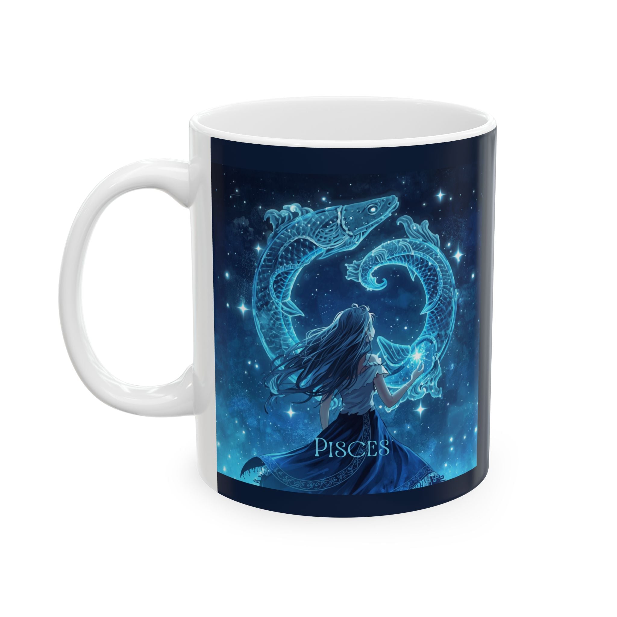 Pisces Zodiac Ceramic Mug — Pisces Zodiac 11oz/15oz