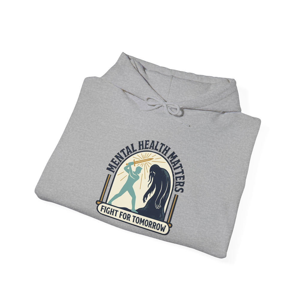Mental Health Matters Hoodie | Wear Green, Awareness Ribbon, Self-Care