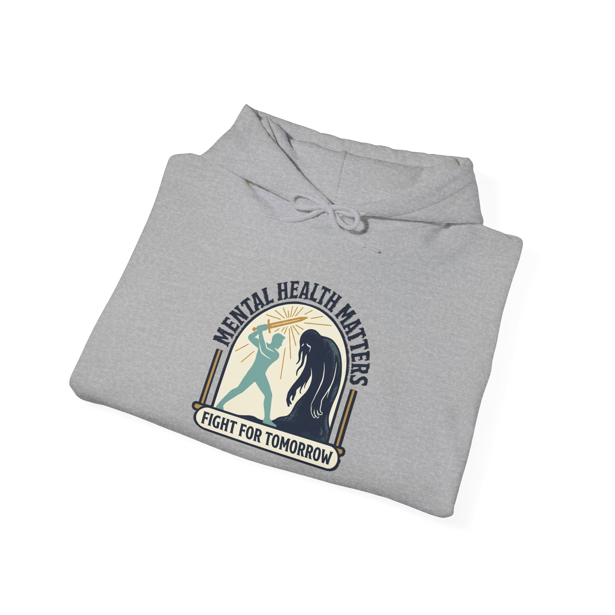 Mental Health Matters Hoodie | Wear Green, Awareness Ribbon, Self-Care