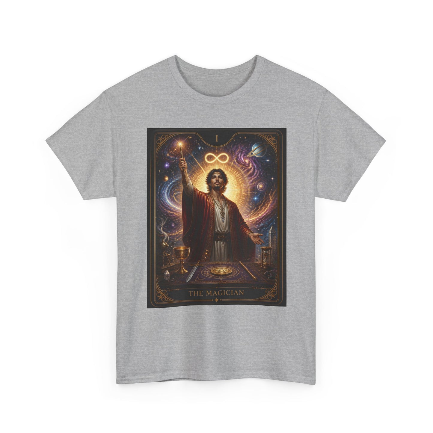 Mystic Magician Tarot T-Shirt — The Magus Arcana Illustration Tee