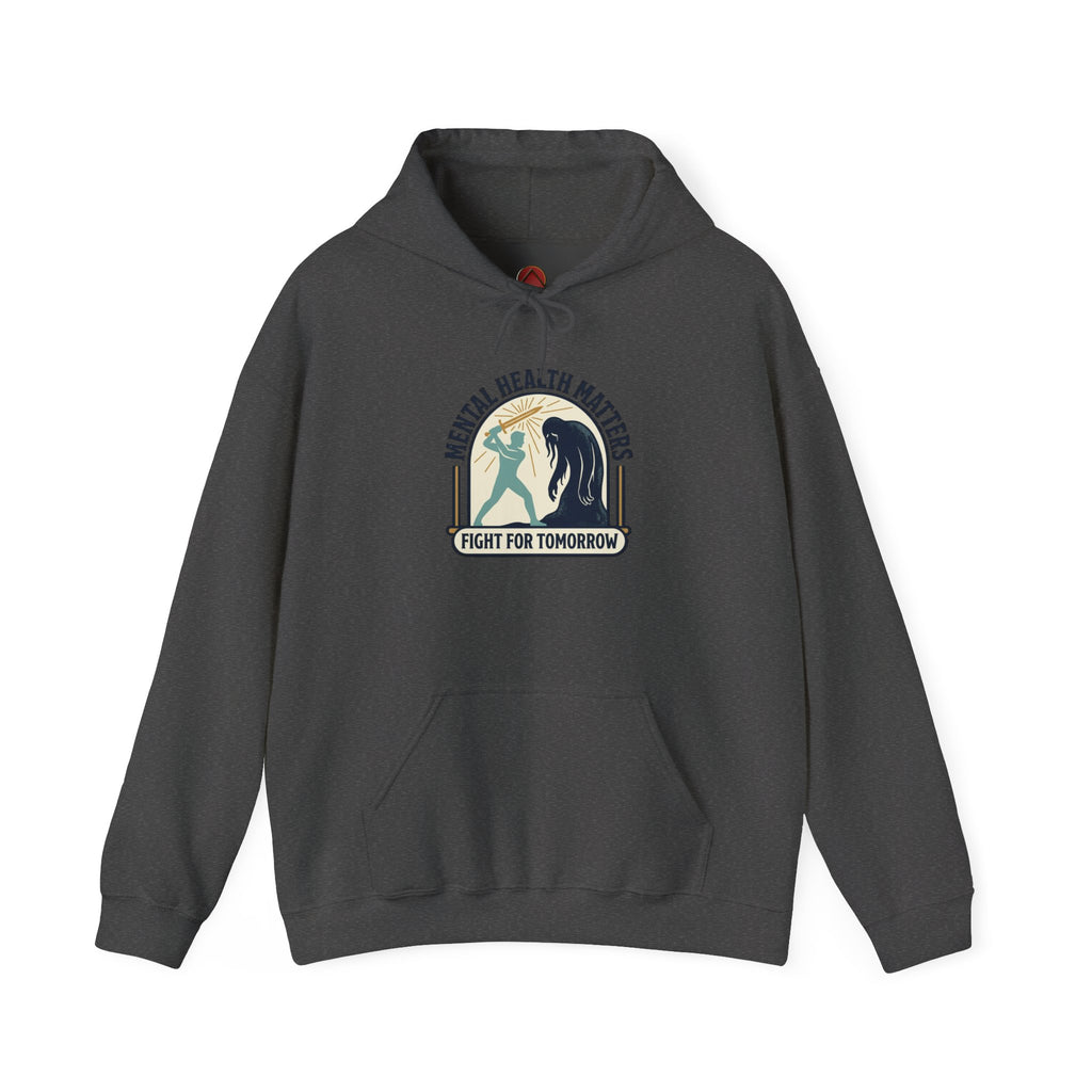 Mental Health Matters Hoodie | Wear Green, Awareness Ribbon, Self-Care