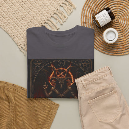 The Devil Tarot T‑Shirt — Occult Gothic Tarot Card Tee