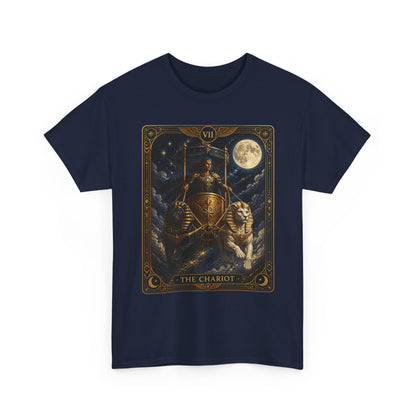 The Chariot Tarot T-Shirt — Vintage Occult Illustration Tee