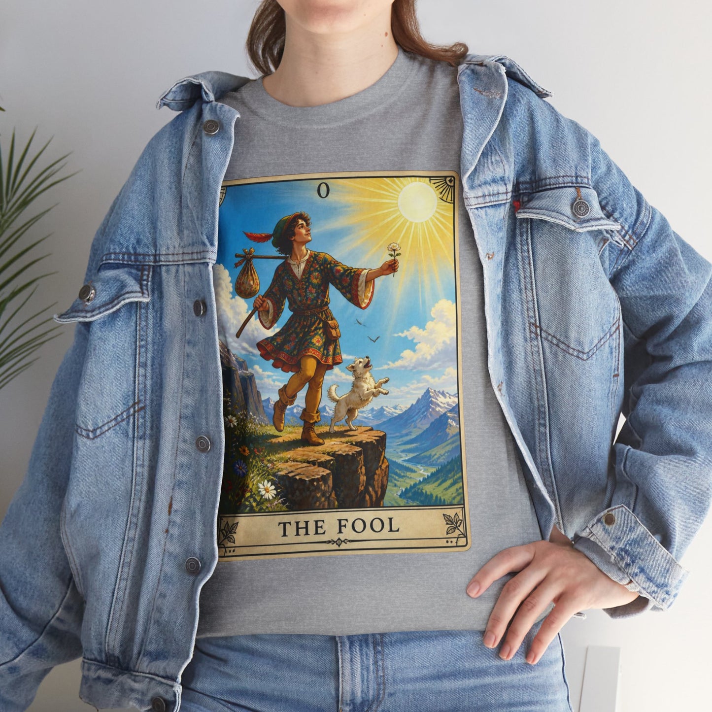 The Fool Tarot Card T‑Shirt — Vintage Major Arcana Graphic Tee