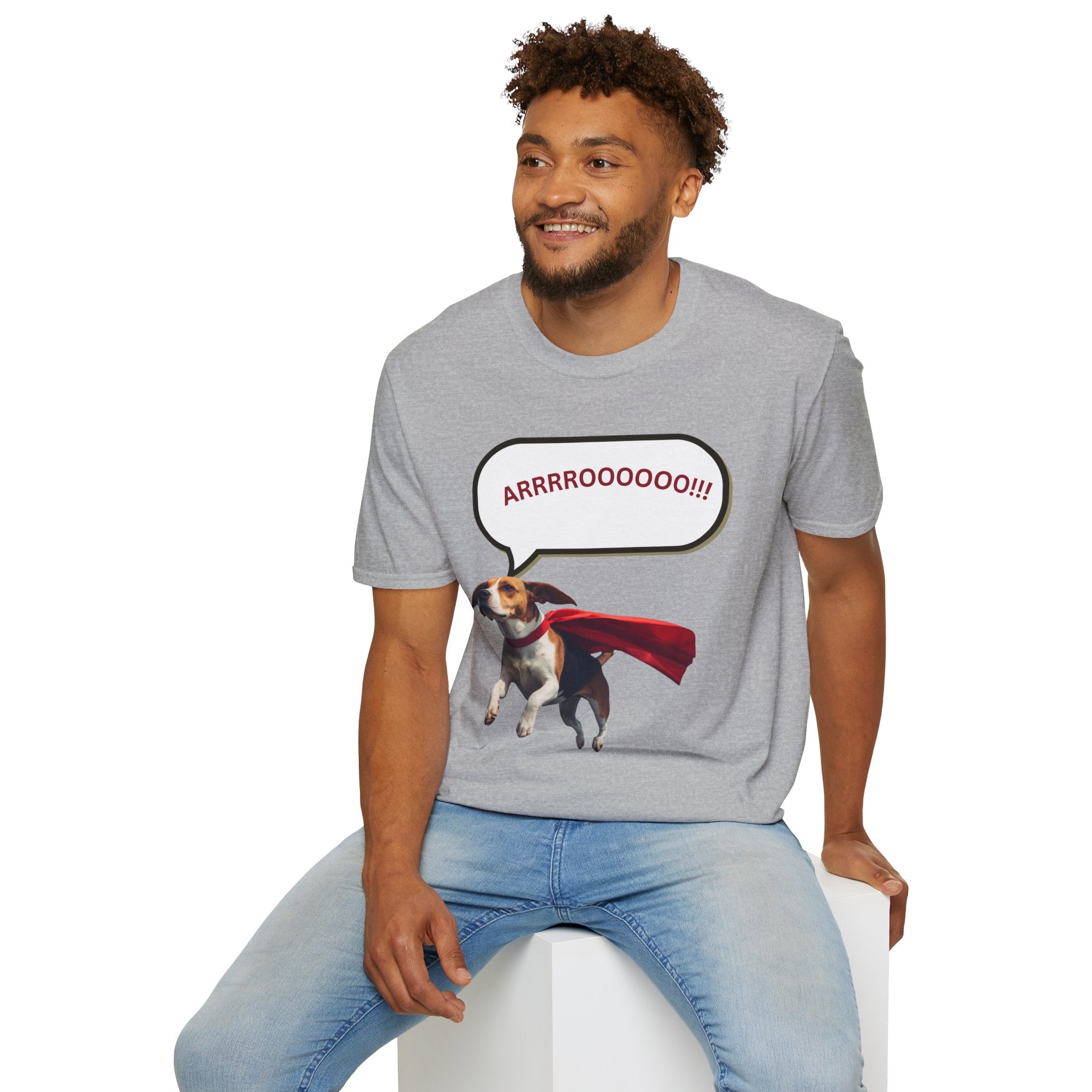 Beagle the Superdog 'ARRRROOOOO!!!' T‑Shirt