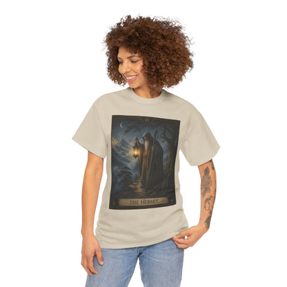 Tarot 'The Hermit' T-Shirt – Mystic Lantern Card Tee