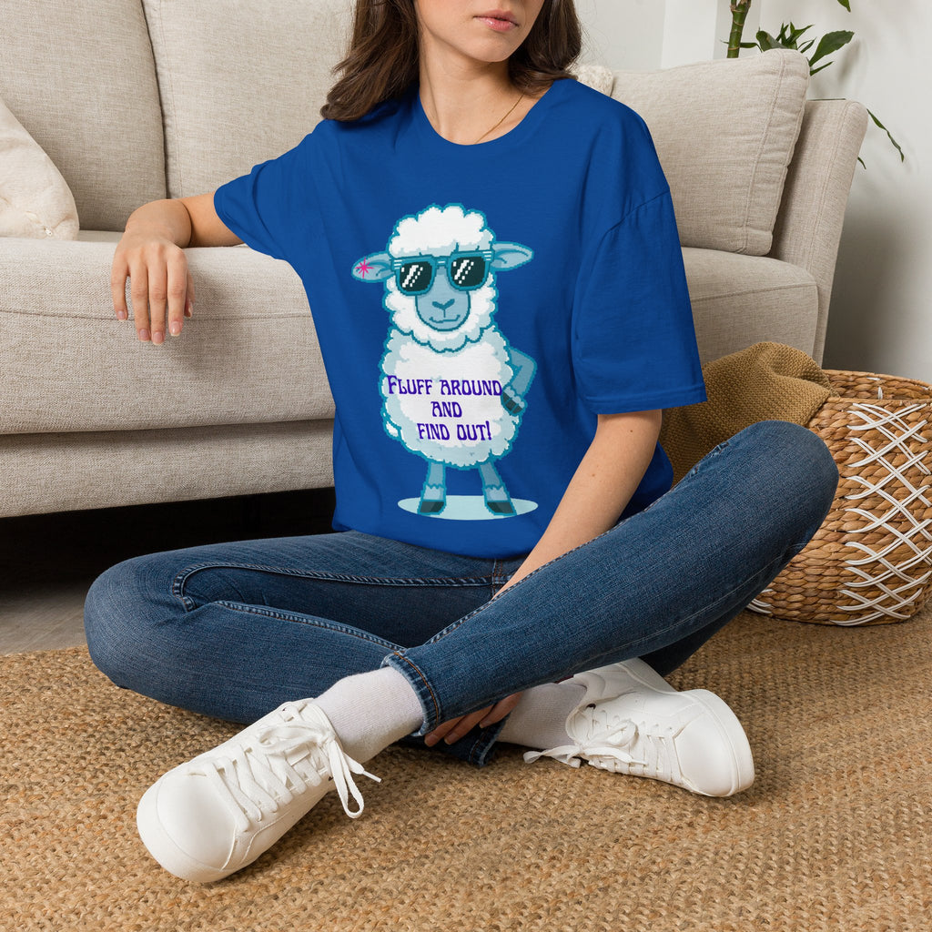 Sassy Sheep T-Shirt — Fluff Around and Find Out Graphic Tee