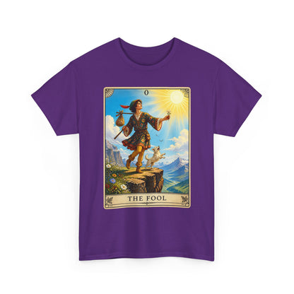 The Fool Tarot Card T‑Shirt — Vintage Major Arcana Graphic Tee