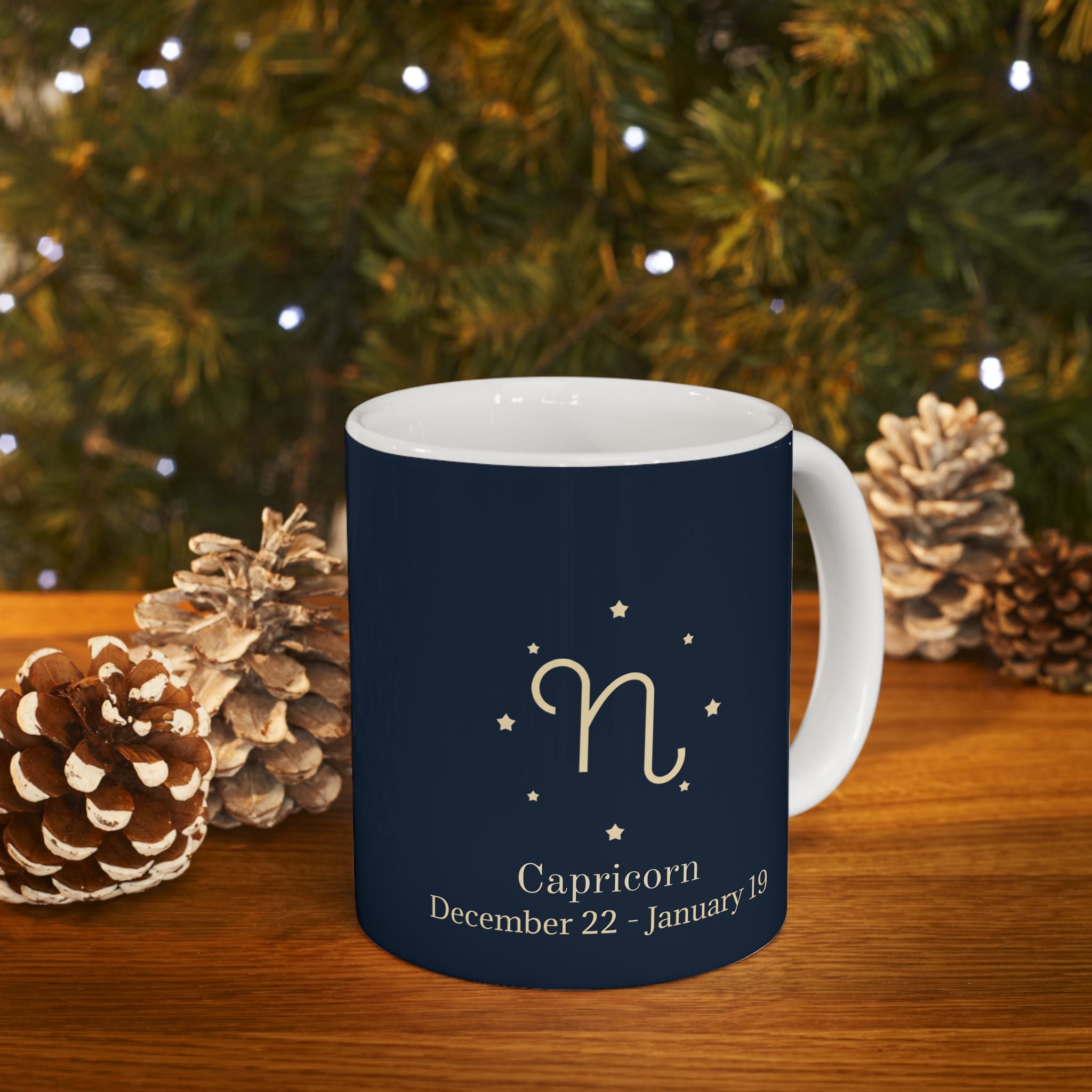 Capricorn Zodiac Ceramic Mug — Capricorn Zodiac Coffee Cup (11oz, 15oz)