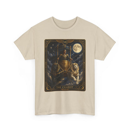 The Chariot Tarot T-Shirt — Vintage Occult Illustration Tee