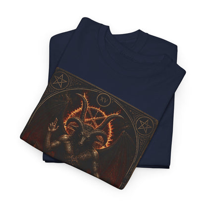 The Devil Tarot T‑Shirt — Occult Gothic Tarot Card Tee