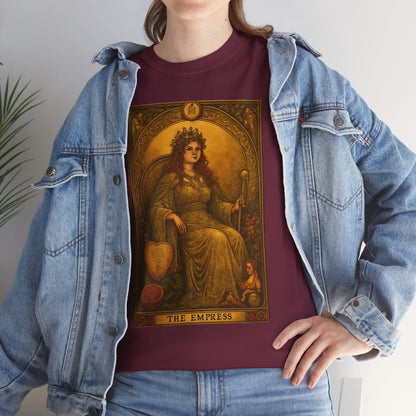 The Empress Tarot Card T-Shirt — Vintage Occult Astrology Graphic Tee