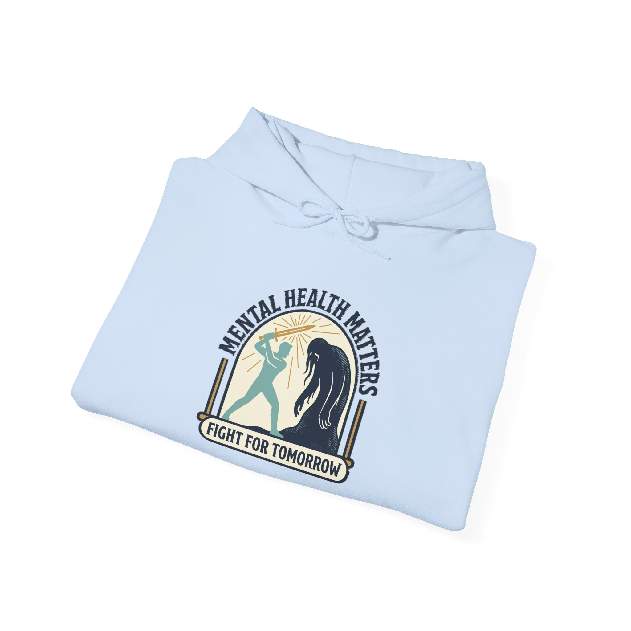 Mental Health Matters Hoodie | Wear Green, Awareness Ribbon, Self-Care