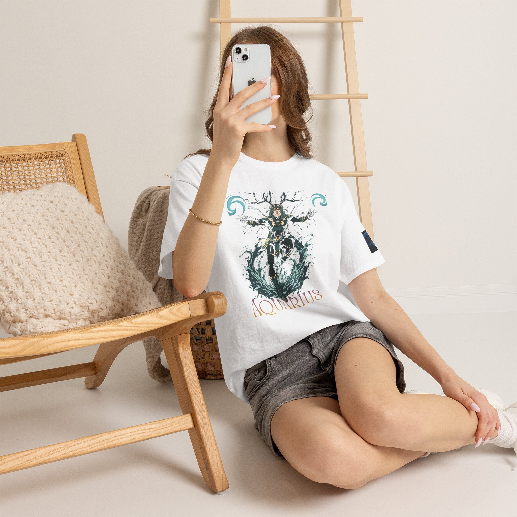 Aquarius Zodiac T‑Shirt — Aquarius Astrology Tee
