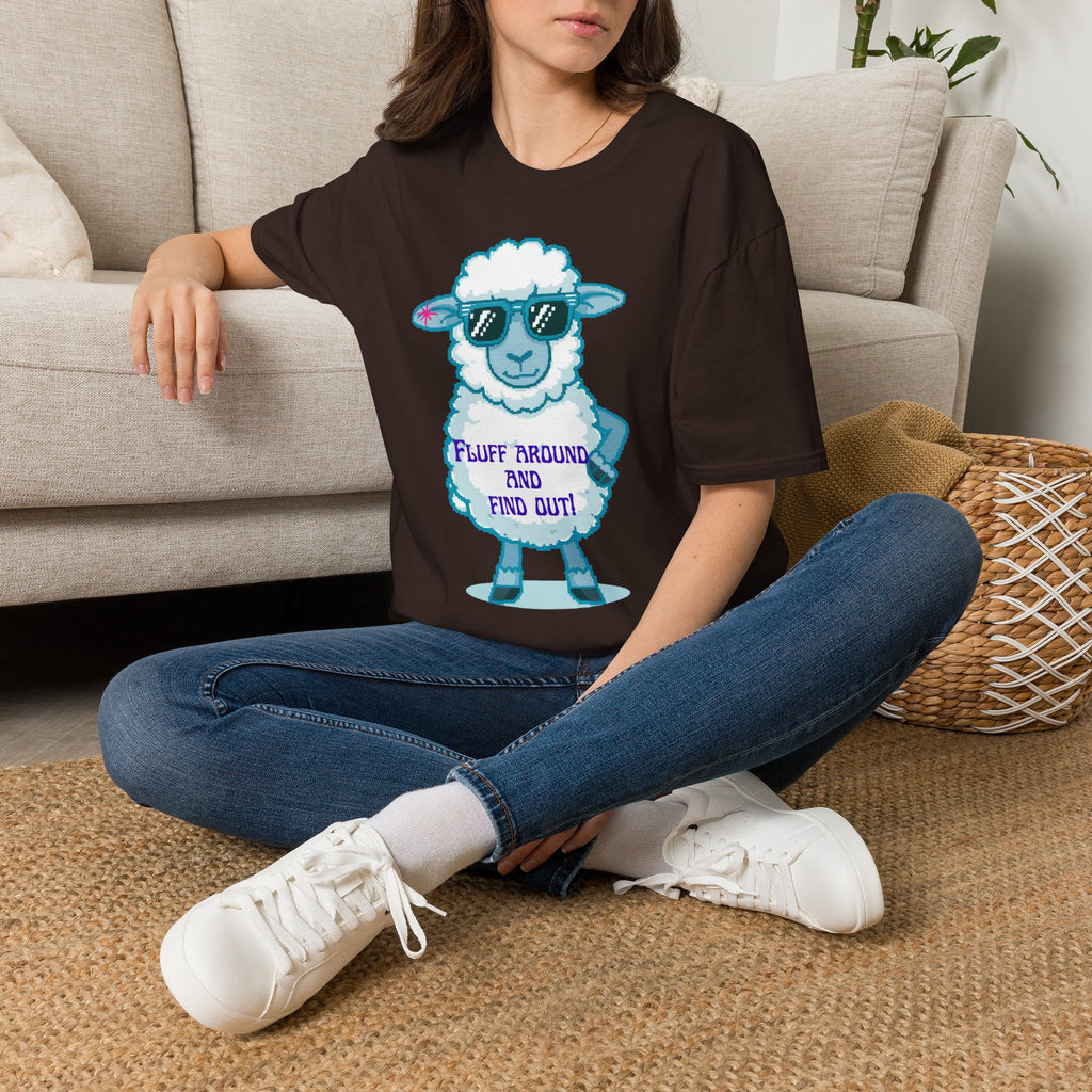 Sassy Sheep T-Shirt — Fluff Around and Find Out Graphic Tee