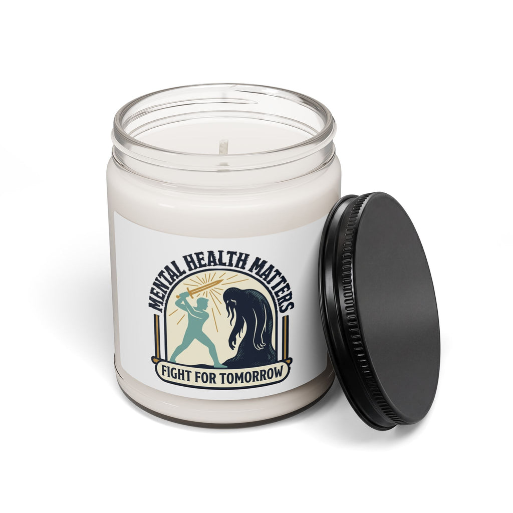 Mental Health Matters Soy Candle | Wear Green, Self-Care Awareness