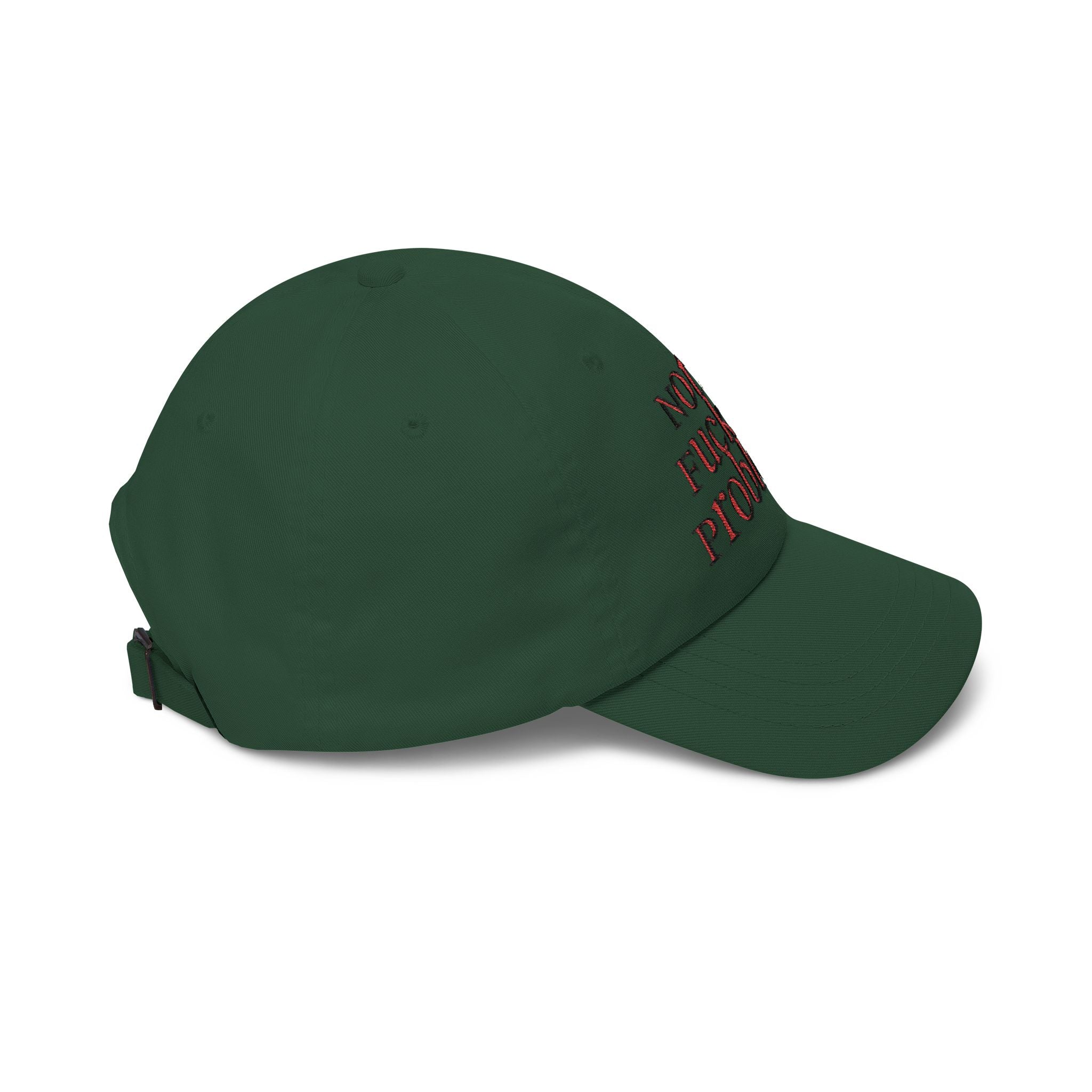 Not My Fucking Problem Dad Cap | Embroidered Statement Hat