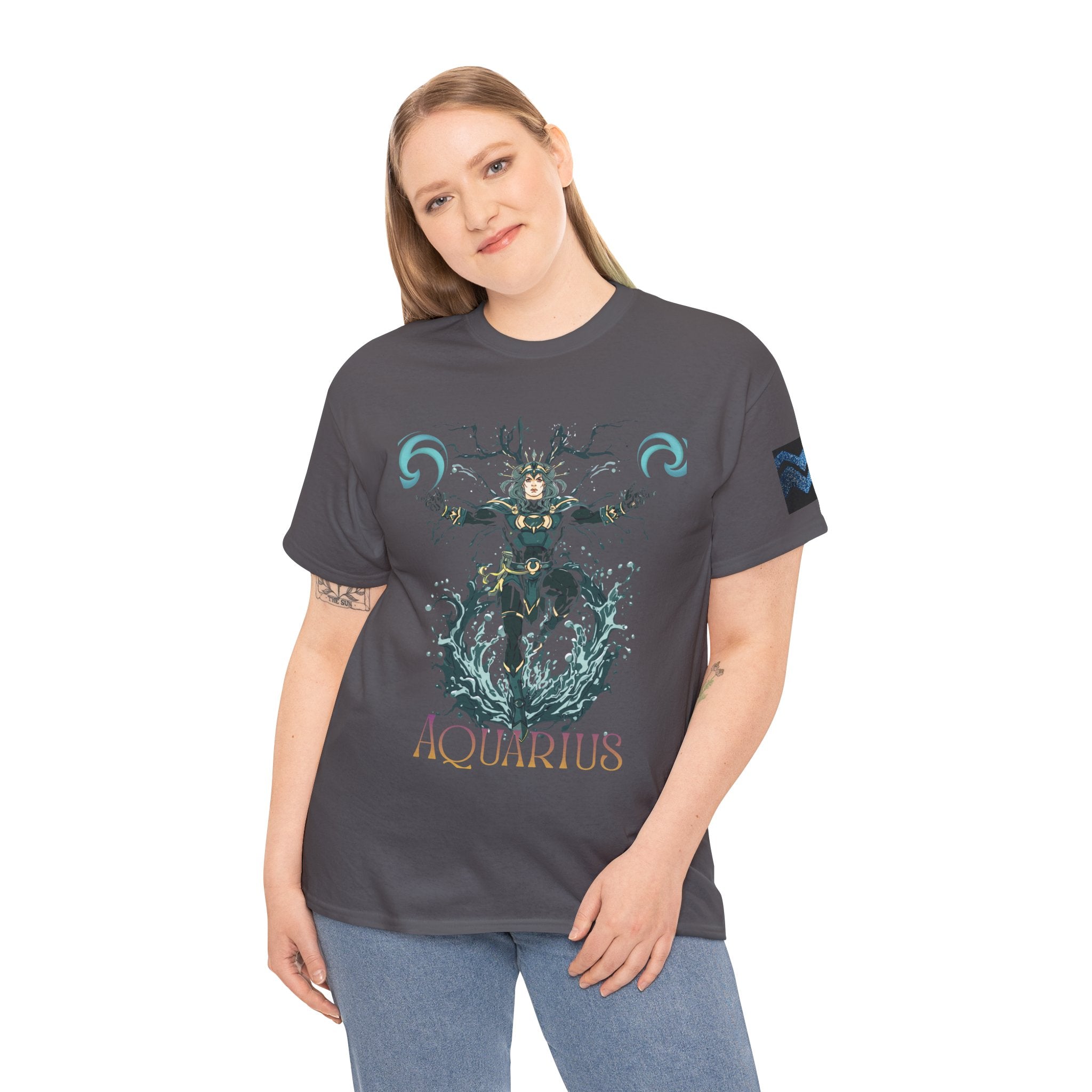Aquarius Zodiac T‑Shirt — Aquarius Astrology Tee