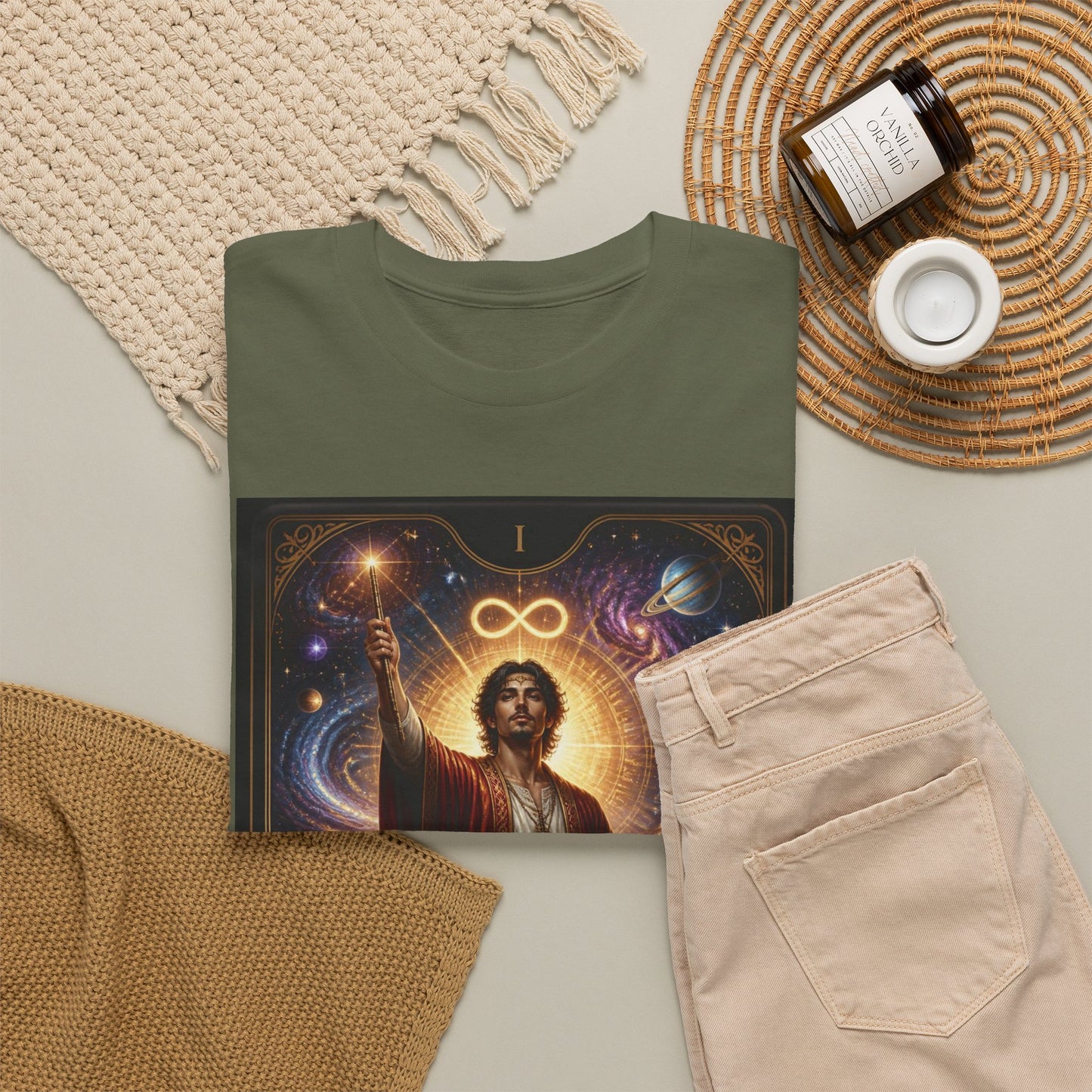 Mystic Magician Tarot T-Shirt — The Magus Arcana Illustration Tee