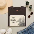 The Simple Life T-Shirt | Vintage Lake Fishing Scene, Retro Nature Illustration