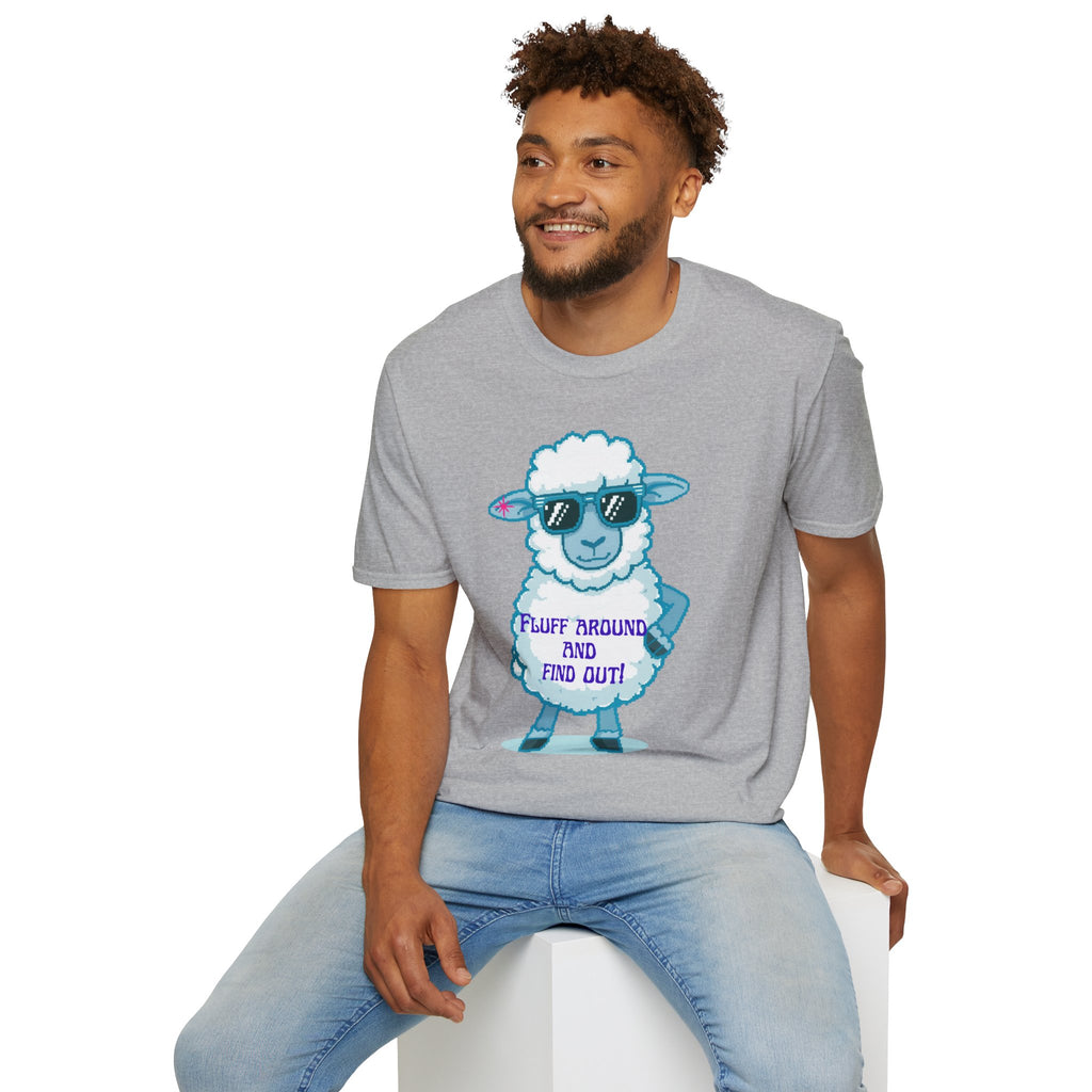Sassy Sheep T-Shirt — Fluff Around and Find Out Graphic Tee