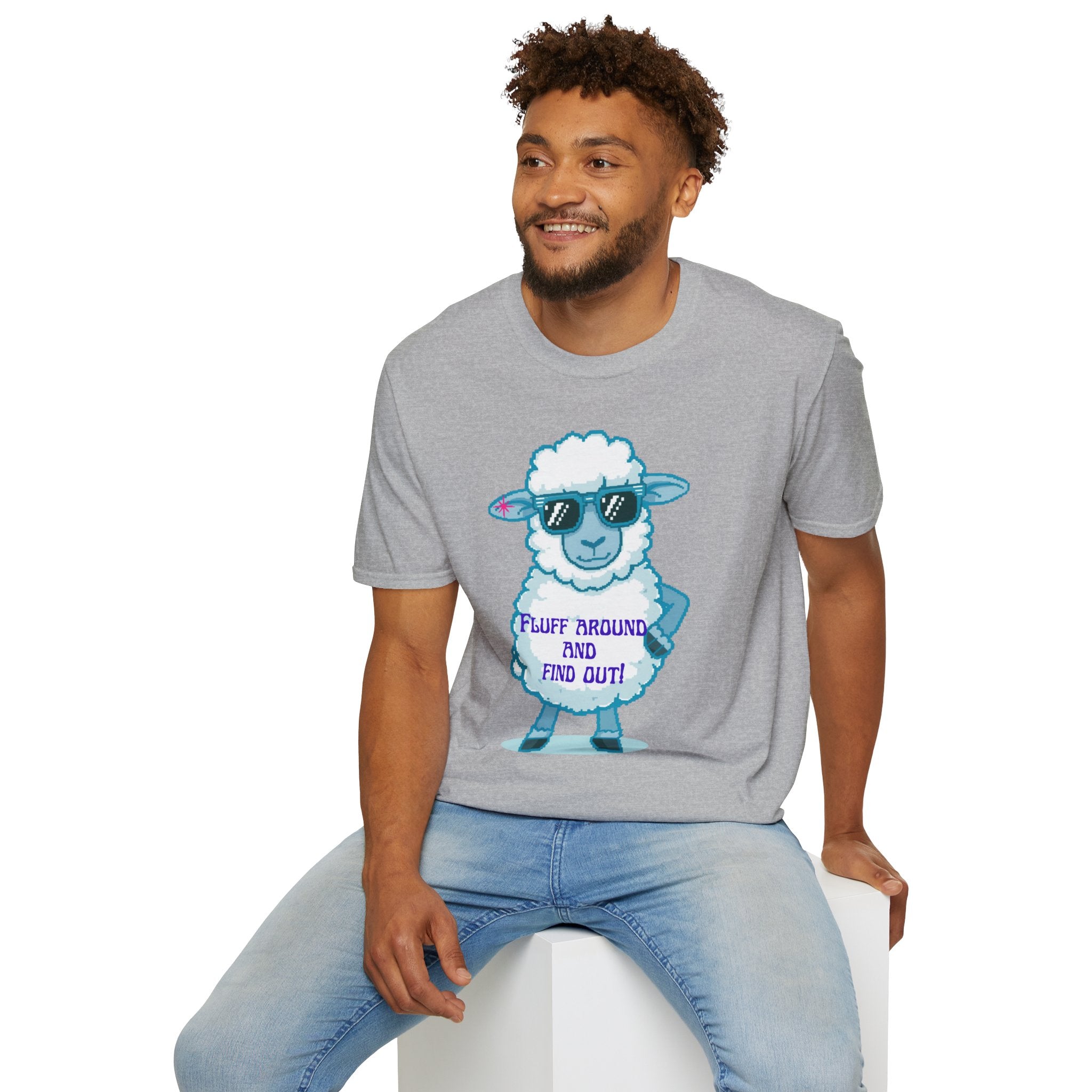 Sassy Sheep T-Shirt — Fluff Around and Find Out Graphic Tee