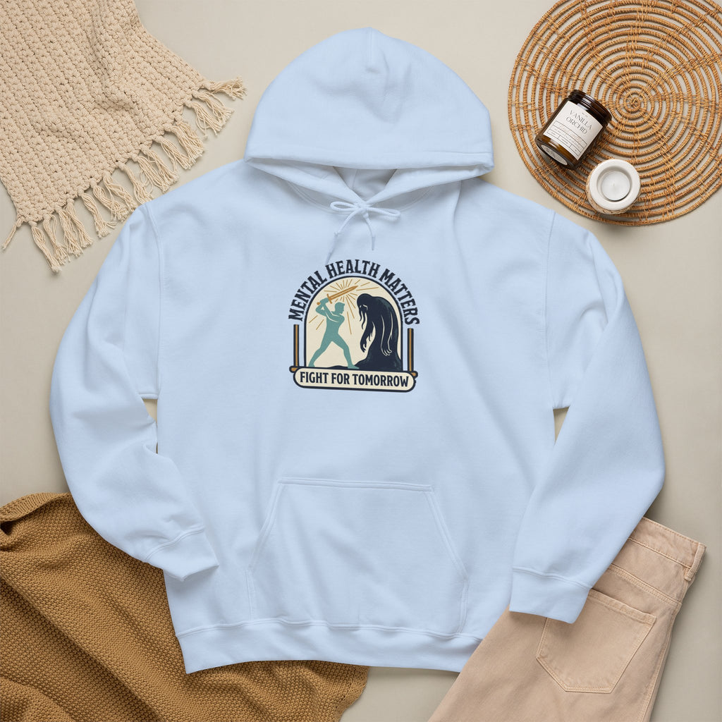 Mental Health Matters Hoodie | Wear Green, Awareness Ribbon, Self-Care